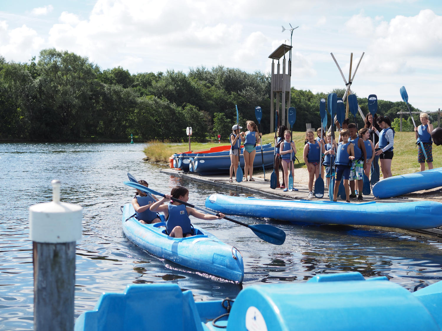 schoolreis kanovaren zeeland