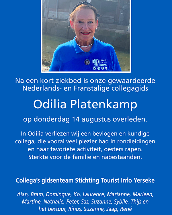 In Memoriam Odilia Platenkamp